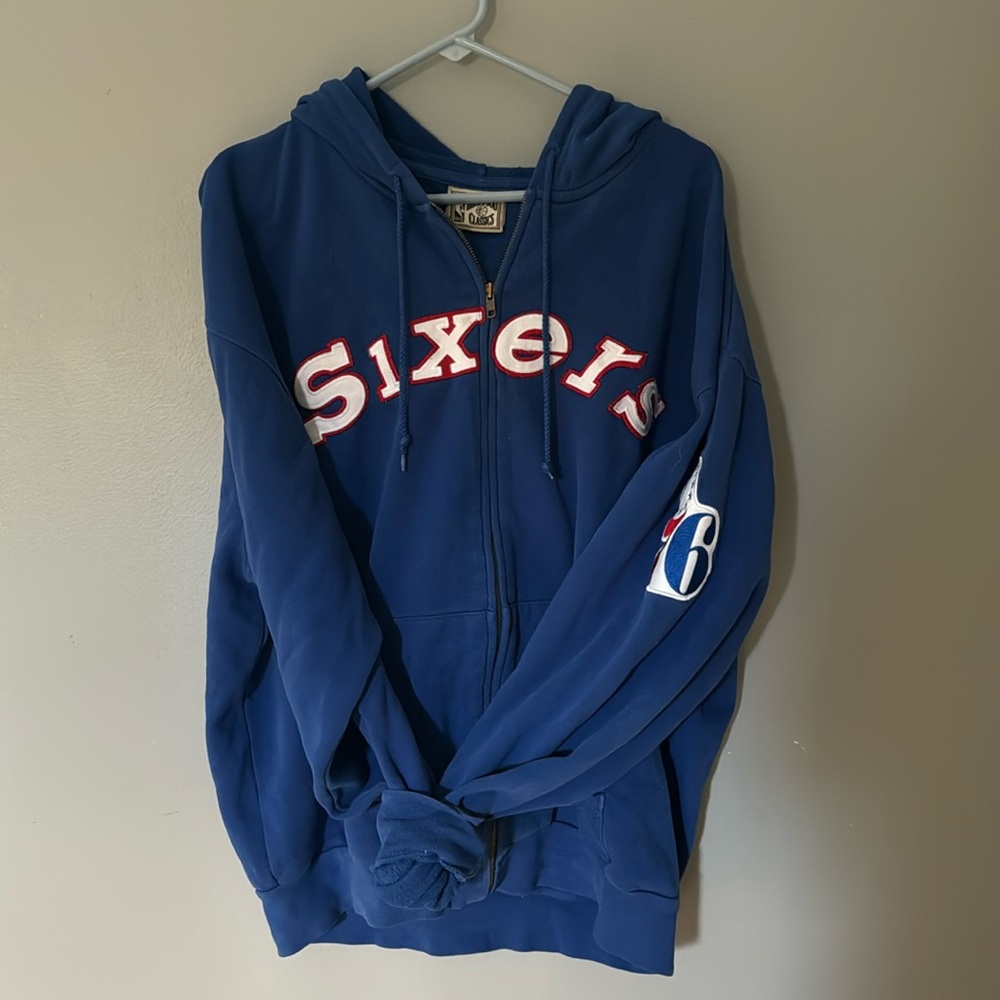 Hardwood Classic Sixers Zip up